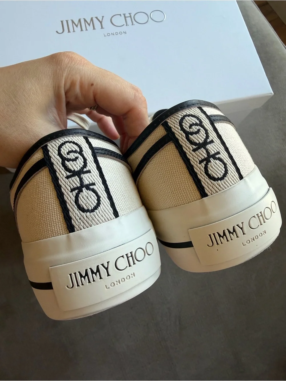 Jimmy Choo Fenix lace-up fastening sneakers